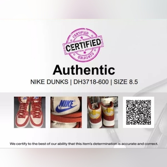 NIKE Dunk High Up 'Cinnabar' - Picture 8 of 9